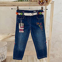 Джинси Модель 4227 Дівчинка Синій Джинс  27689900 Overdo Туреччина  Зріст 98