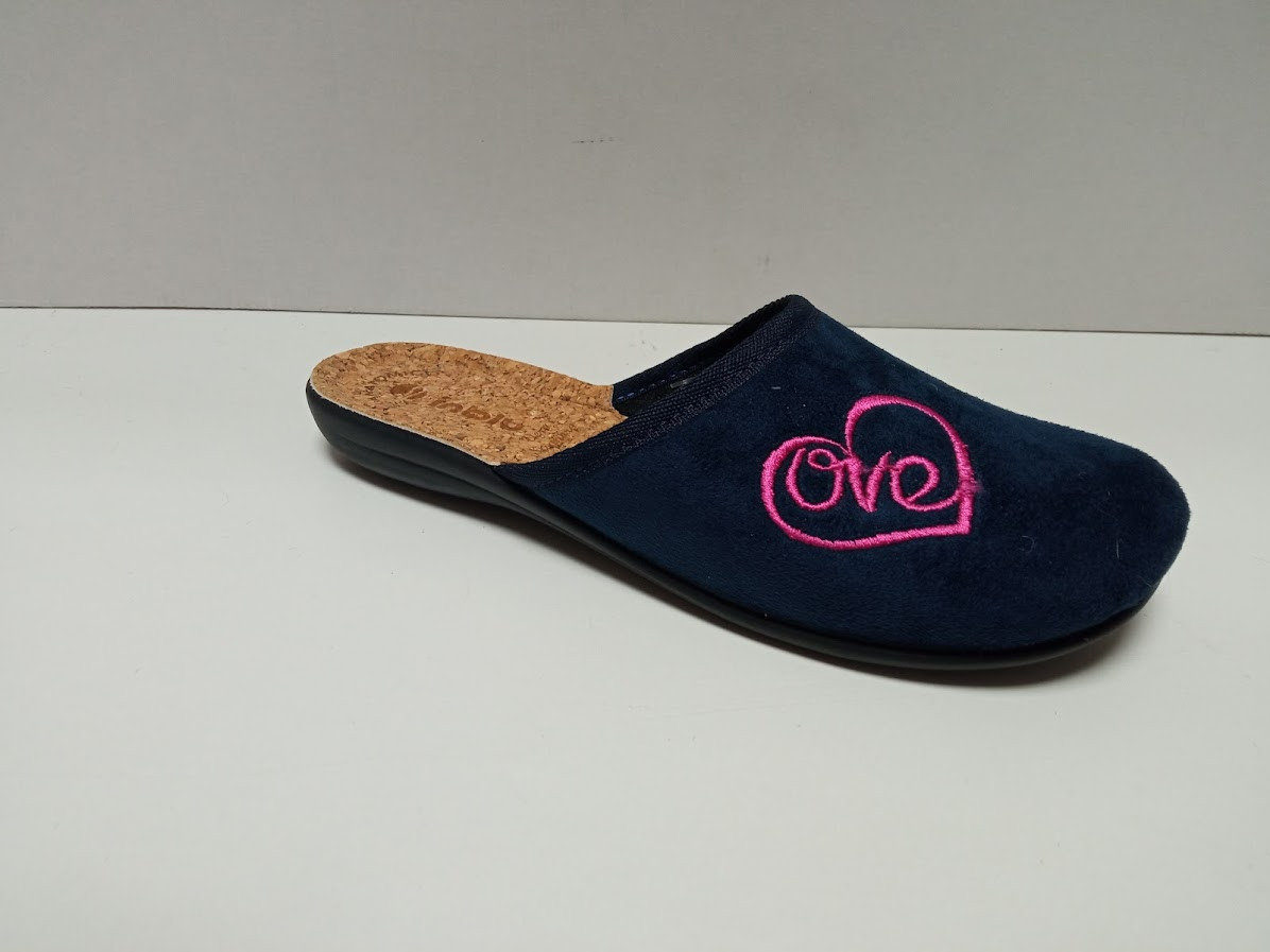 Жіночі домашні капці Inblu — м’які, теплі та стильні для щоденного комфорту колір Синій, фото 1