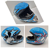 Мотошолом DOT FMVSS 218 certified захисний шолом для мотоцикла дорожній інтеграл сертифікований Б клас