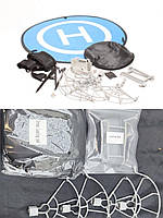 Посадковий майданчик для дронів і квадрокоптерів складний стартовий килимок для квадрокоптера захисний мат