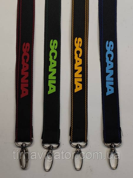 Шнурок з карабіном SCANIA (для ключів), фото 1