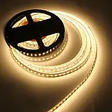 Світлодіодна USB LED стрічка 5 м тепле біле світло, декоративне підсвічування, фото 3