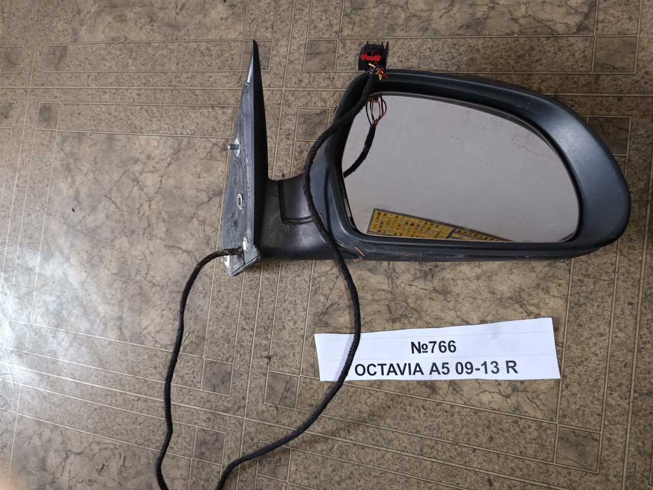 №766 Зеркало праве для Skoda Octavia A5 09-13, фото 1