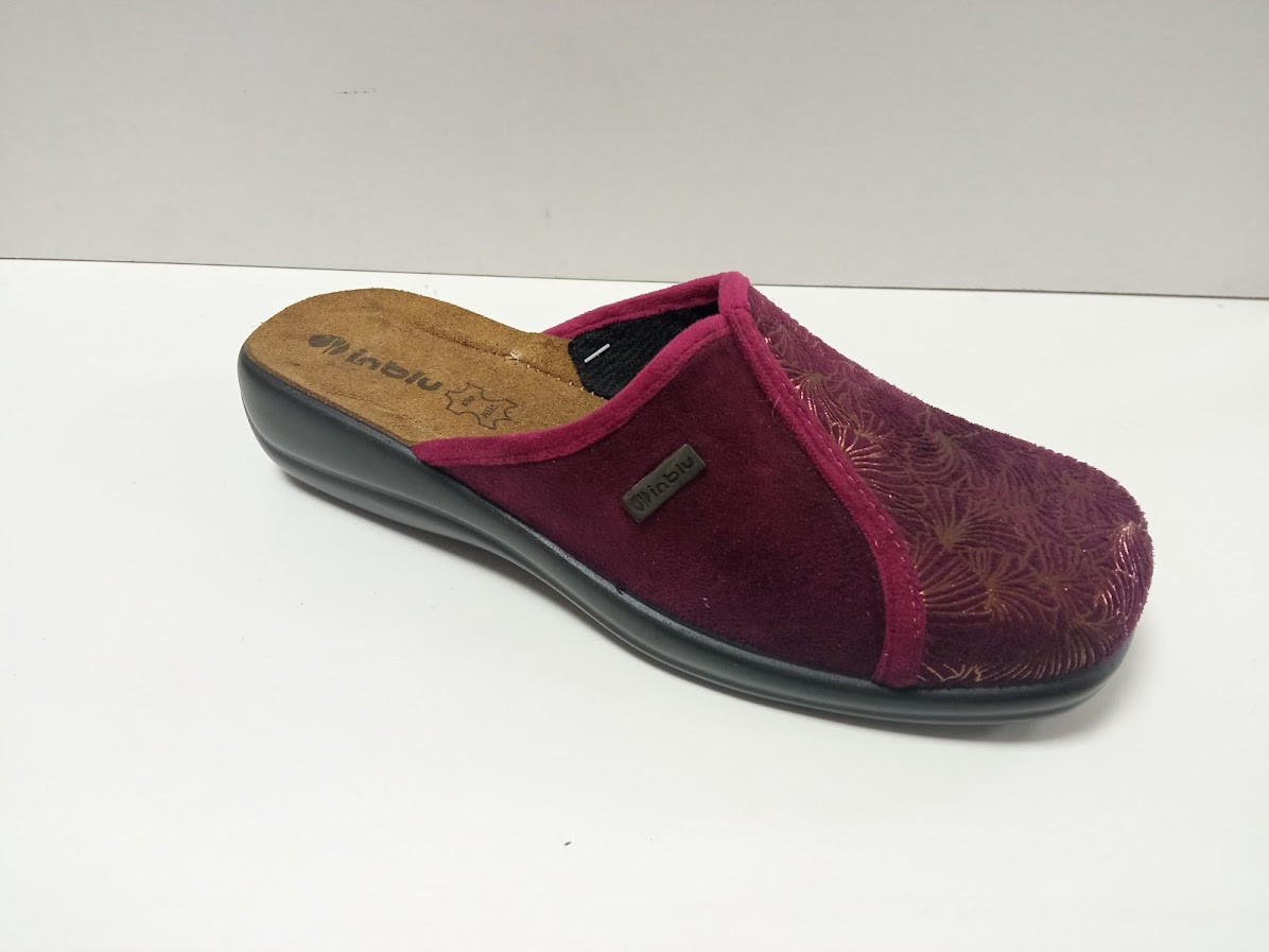 Жіночі домашні капці Inblu — м’які, теплі та стильні для щоденного комфорту колір Сливовий, фото 1