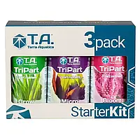 Starter Kit TriPart Hard Water Terra Aquatica комплект мінеральних добрив