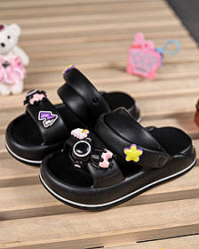 Дитячі крокси Nice black ПП7775