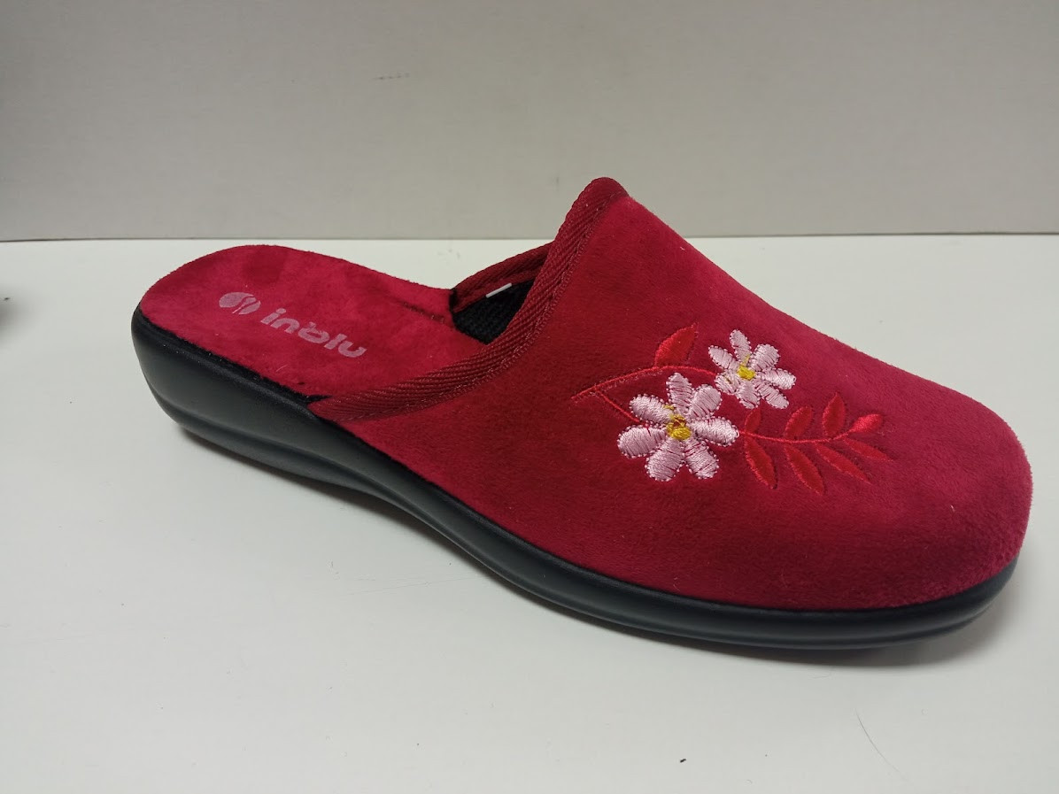 Жіночі домашні капці Inblu — м’які, теплі та стильні для щоденного комфорту колір Сливовий, фото 1