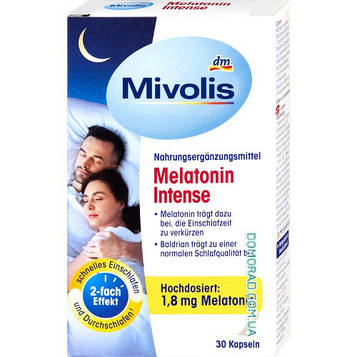 Mivolis Melatonin Plus Schlaf-Komplex 32 капсули