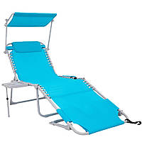 Шезлонг з навісом Wejoy WF2431 blue
