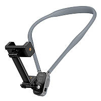 Держатель для телефона смартфона на шею HOCO Campo K30 для съемки без рук с механическим креплением