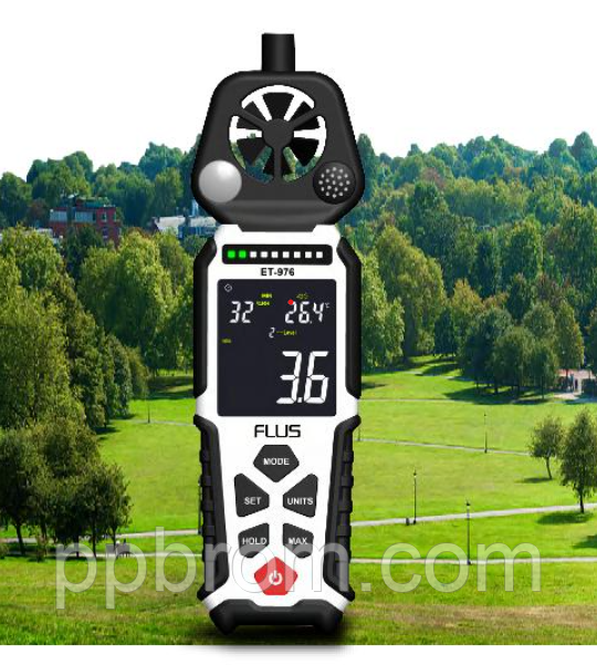 Багатофункціональний вимірювальний прилад 5в1 FLUS ET-976, фото 1