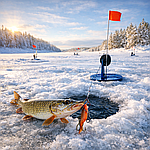 Ловля щуки на жерлиці взимку — секрети успішної риболовлі