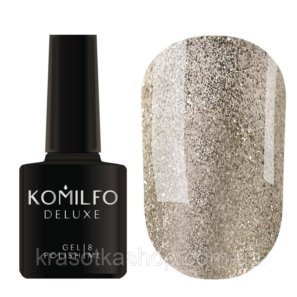 Гель-лак Komilfo Autumn Touch 008 (шампань із шиммером), 8 мл, фото 1