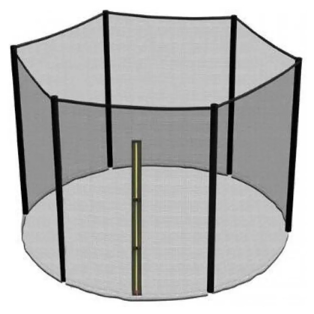 Захисна сітка для батута 427 см 14ft, на 8 стійок, зовнішня, без каркаса, фото 1