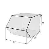 Диспенсер EKOSTAR для мармеладов, снеків, горіхів 1 комірка розбірний, фото 4