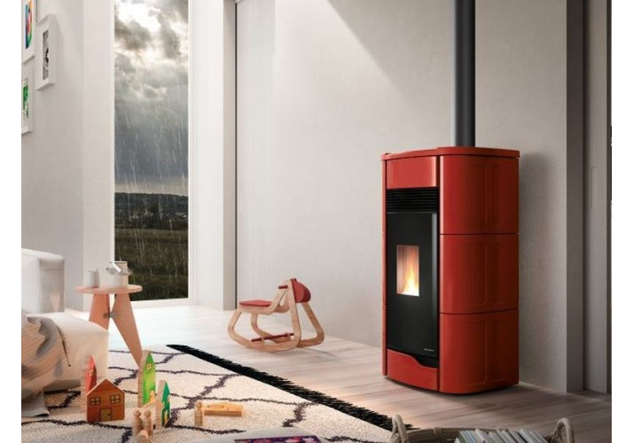Пелетна піч повітряна Palazzetti Anna 12 кВт (Італія)