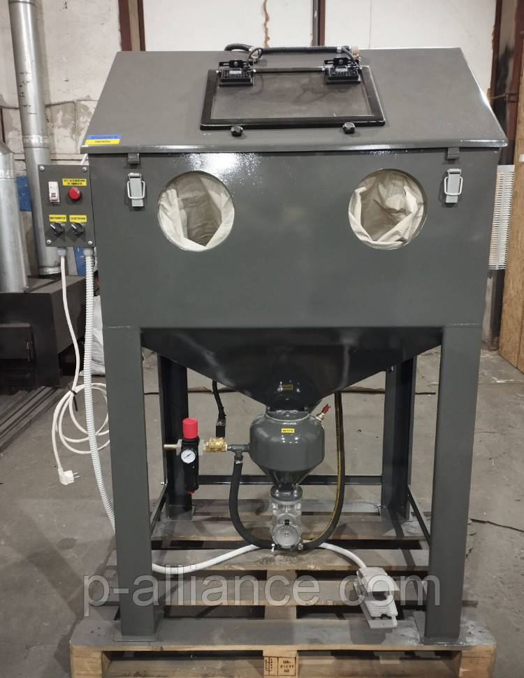 Камера дробоструменева 950х700х700 мм для бізнесу, фото 1