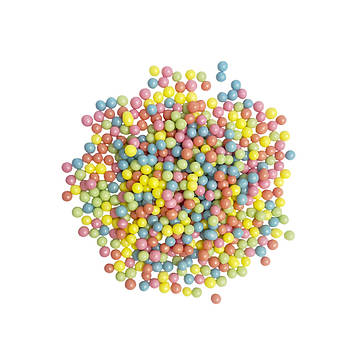 Рисові кульки в білому шоколаді кольорові №95 TM Slado (100г)