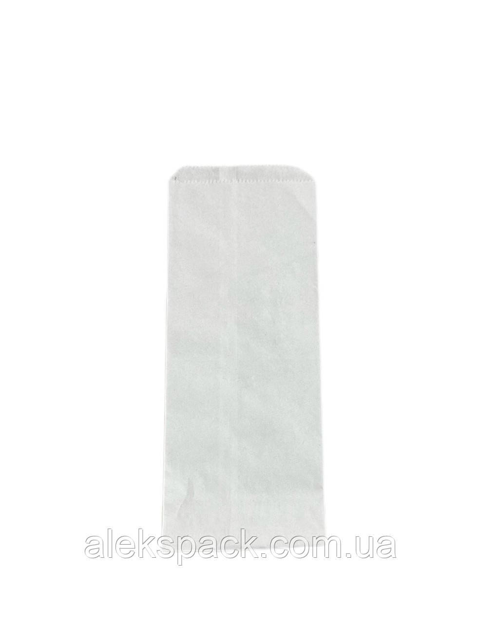 Пакет паперовий білий 16,5*7*4 (100), фото 1