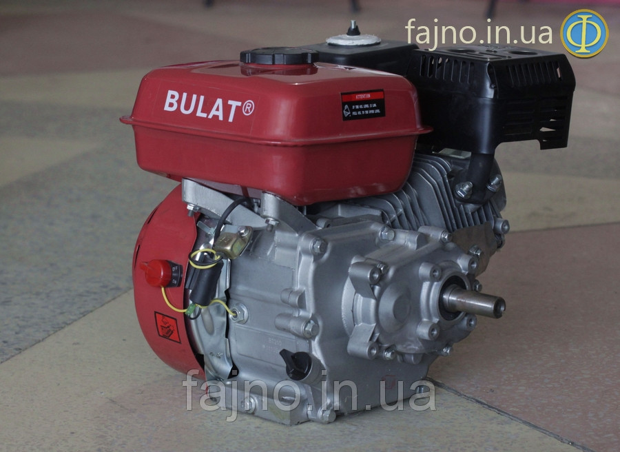 Бензиновий двигун Bulat BT 170F-L (7 к. с., понижуючий редуктор, шпонка 19 мм)