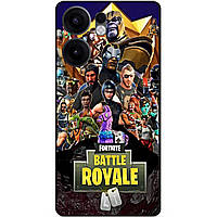 Силіконовий чохол бампер для Oppo Reno 13F з малюнком Фортнайт Fortnite