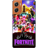 Силіконовий чохол бампер для Motorola Moto G06 з малюнком Fortnite Фортнайт