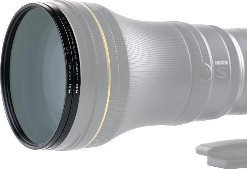 Фільтр для камери Nisi UHD UV L395 do Nikkor Z 800mm F5.6 VR S (UHDUVL395Z800), фото 1