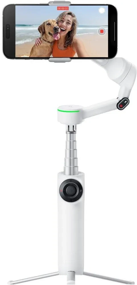 Тримач камери Stabilizator Insta360 Flow 2 Pro Creator Bundle (White), фото 1