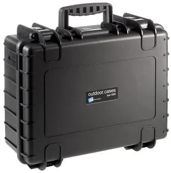 Чохол для камери B&W outdoor.cases Typ 5000 RPD z przegrodami black, фото 1