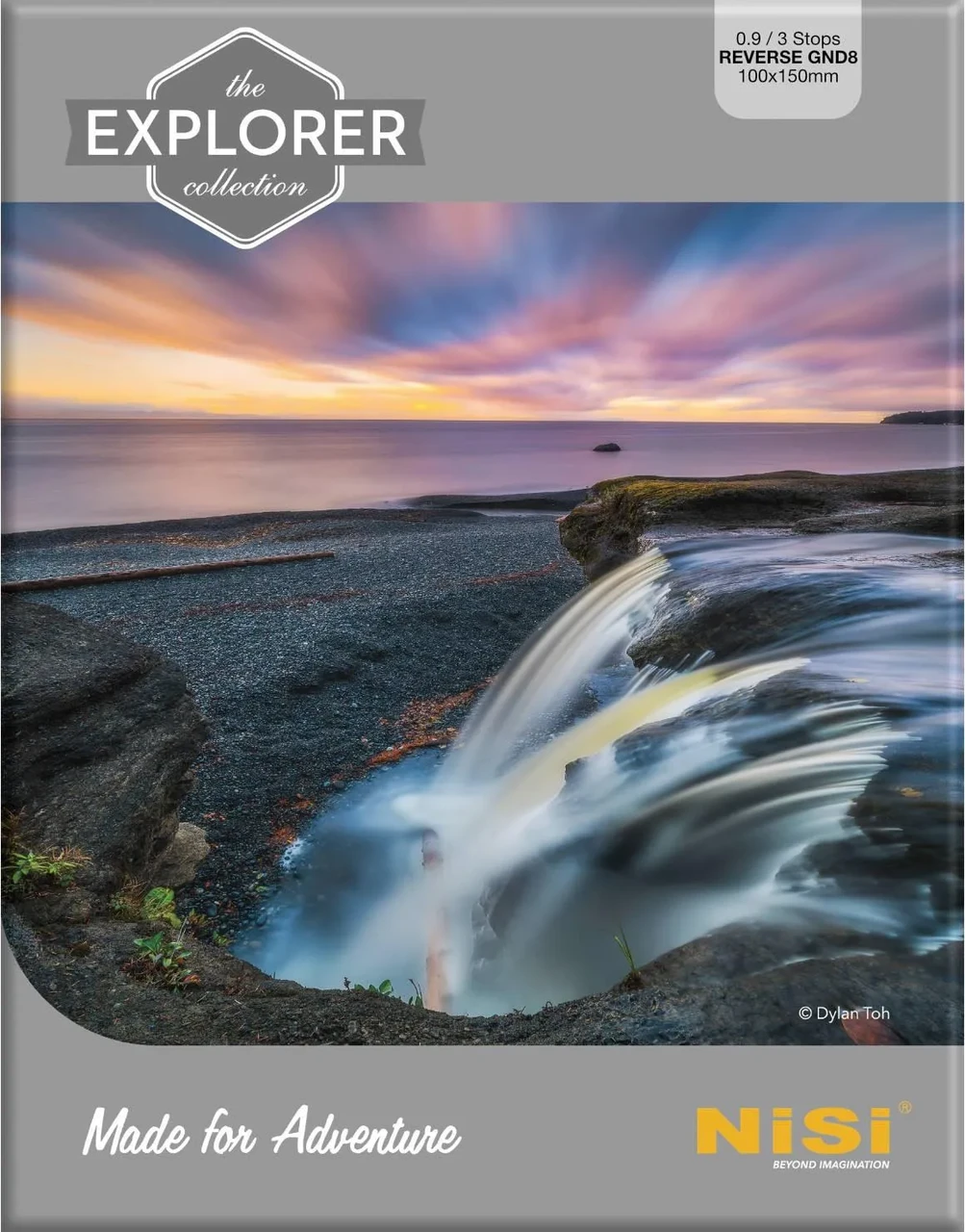 Фільтр для камери NiSi nano IR GND8 (0.9) Reverse EXPLORER 100x150mm, фото 1