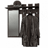 Вішалка Еверест Тандем з дзеркалом венге (DTM-5725), фото 2