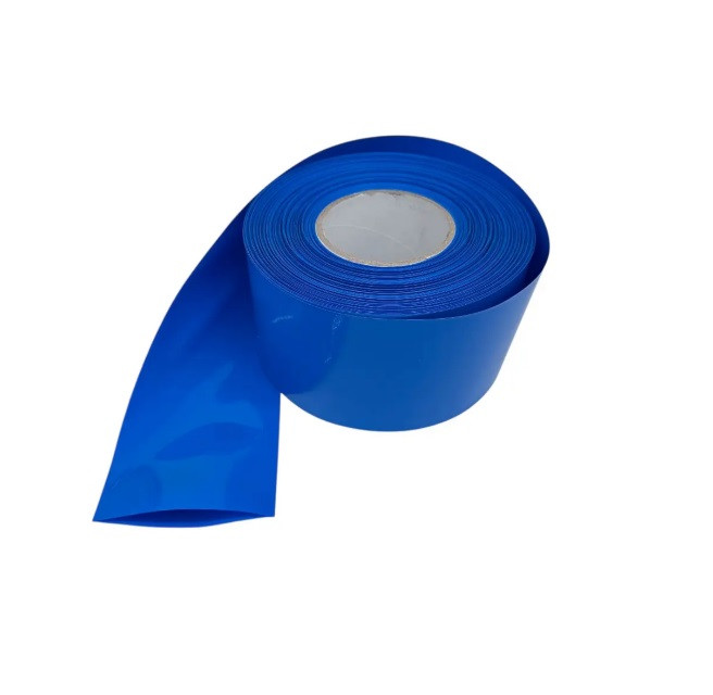 Термоусадка 120 мм (1м) D=76 мм, ізоляція для складання акумуляторів, термозбіжна плівка, фото 1