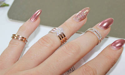 Каблучки на фаланги пальців