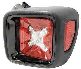 Ліхтар правий Jeep Renegade 14- Depo чорний контур