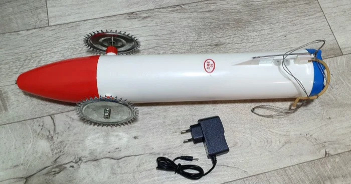 Торпеда посилена для протягування риболовних сіток під лід на акумуляторі, фото 1