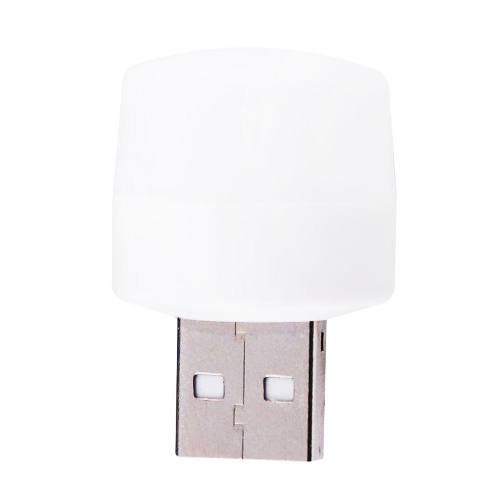 USB LED лампа ліхтарик нічник 1W 6500k біле світло для повербанку ноутбуку ПК, фото 1