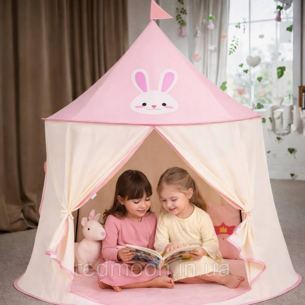 Дитячий ігровий намет 90х90х120 см / Дитячий будиночок намет / Намет для дітей / Намет ігровий, фото 1