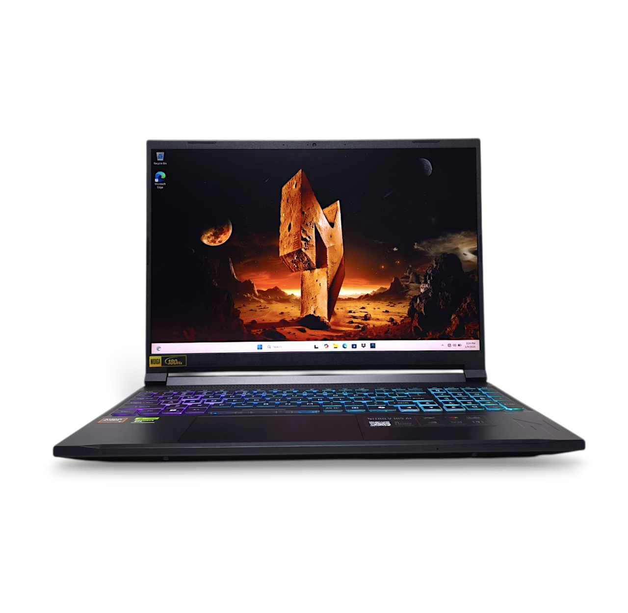 Ноутбук Acer Nitro V 16S AI 16" IPS 180Hz Ryzen 7 260 32Gb SSD 1TB RTX5060 8GB ANV16S-41 (NH.U0ZAA.001) 11811