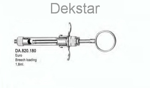 Шприц карпульний з перехідником Falcon DA.820.180, фото 1