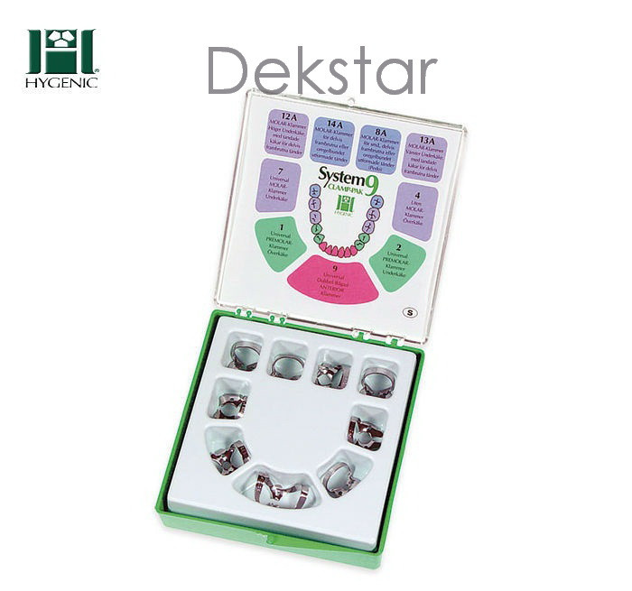 Кламери Хайдженік (Hygenic) (9 шт) набір H02701, фото 1