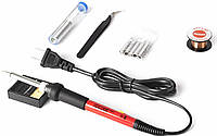 Паяльний набір із регулюванням температури сл105Aneng, Портативний мініпаяльник із набором для паяння, Паяльний комплект