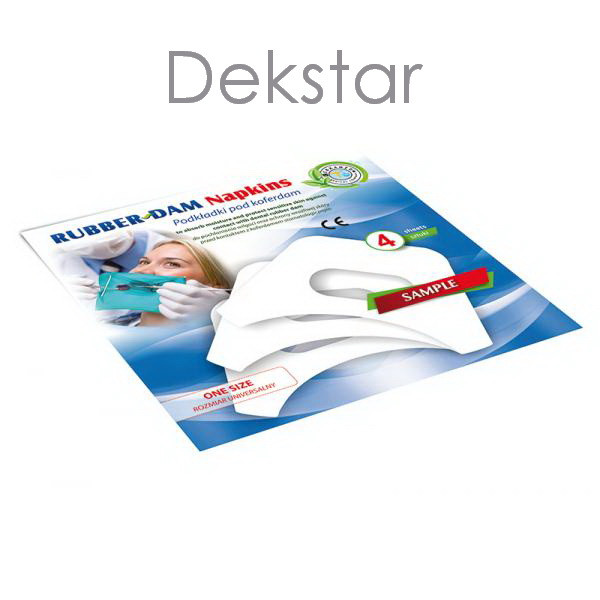 Rubber-dam Napkins Cerkamed, серветки під кофердам, 36 шт., фото 1