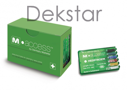 H-FILE M-Access 6 шт. 31 мм. ASS 15-40, фото 1