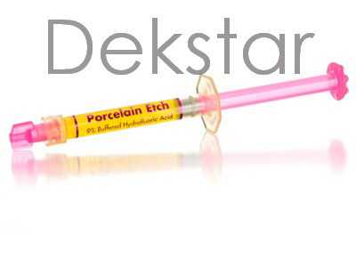 Porcelan Etch (плавикова кислота) Ultradent, протравка для реставрації металокераміки 1,2 мл., фото 1