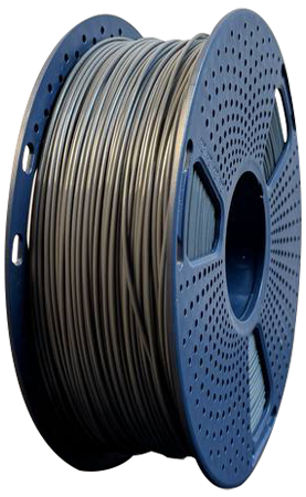 Тірапласт PETG пластик для 3D принтера Графіт 1.75 мм (3 кг), фото 1