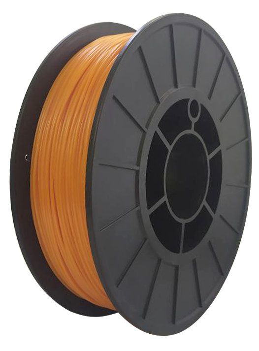 Тірапласт PETG пластик для 3D принтера Помаранчевий 1.75 мм (1 кг), фото 1