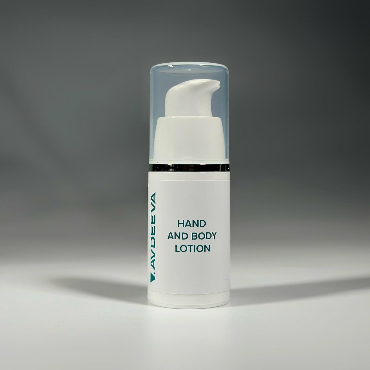 V.AVDEEVA Hand & Body Lotion - Парфумований лосьйон для рук і тіла, 15 мл NEW, фото 1