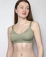 Бюстгальтер для годування (оливковий), фото 2