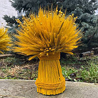 Різдвяний Дідух з житнього колосся 30 см