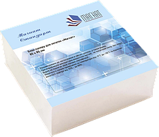 Блок паперу для нотаток (85х85мм, 400 аркушів, не склеєний, білий) Магнат Стандарт MS-0001